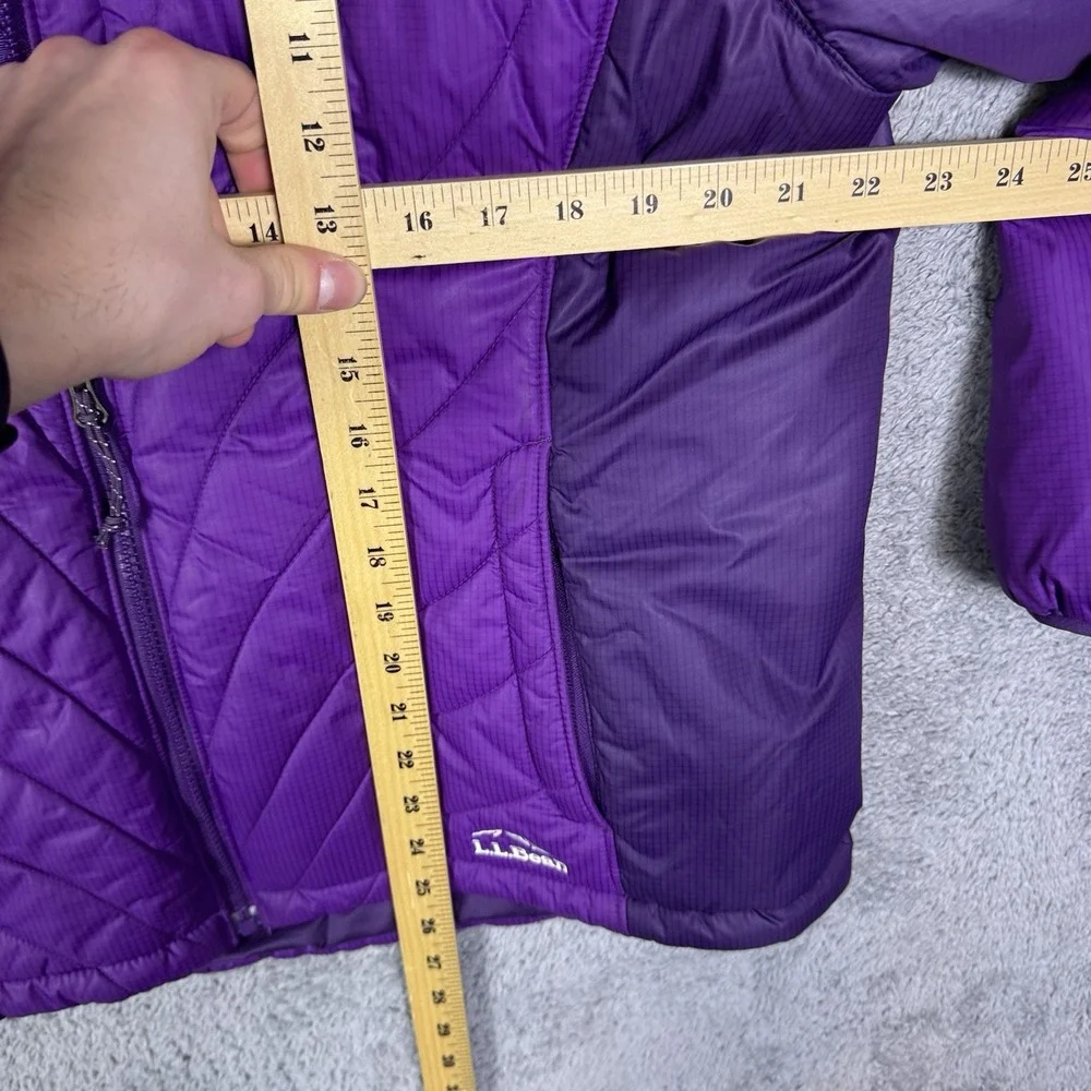 L.L. Bean PrimaLoft Jacket‎ Womens L Parka Quilted Puffer Stowaway Ripstop 0HKQ3